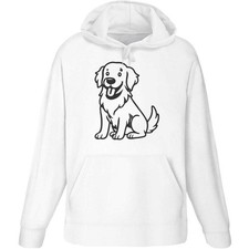 'Golden Retriever' Adult Hoodie / Hooded Sweater (HO054433)