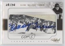 2017 Certified Cuts Legendary 28/36 Clyde Bulldog Turner #LC-BD Auto HOF 8k3