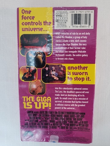 Vintage VHS Giga Shadow mit Malcom McDowell - Bild 2 von 3
