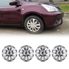 Hubcaps Wheel Covers 13 inch, ABS Chrome Wheel Rim Cover