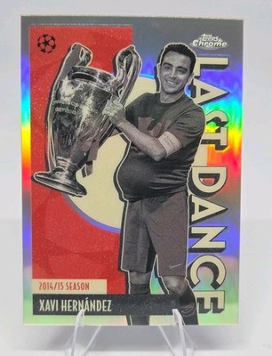 2025-26 Topps Chrome UCC - Xavi Hernandez Last Dance #LD-2