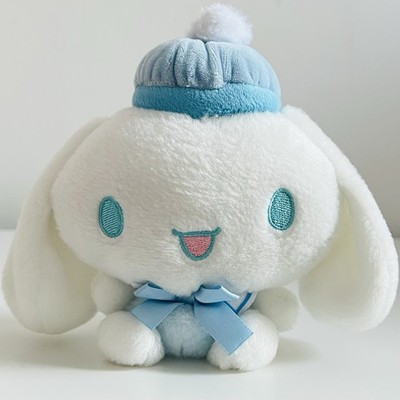 Sanrio Hello Kitty Nakajima Cinnamoroll blau Sommer Matrosenhut Schleife Plüschtier sehr guter Zustand