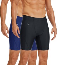 Swim Jammers for Men Quick Dry Racing Training Professional Athletic Swimsuit...