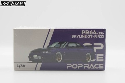 Pop Race Nissan Skyline GT-R R33 NISMO Midnight Purple PR640256 | eBay