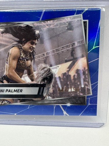 2025 Topps Chrome WWE BLUE Refractor #138 Dani Palmer NXT /150 - Bild 2 von 3