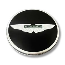 For Aston Martin Alloy Wheel Centre Cap Hub x1 DB S 11 X 9 Rapide Vantage Black
