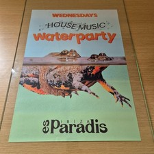 WATERPARTY FIESTA DEL AGUA 2025... @ ES PARADIS IBIZA - IBIZA CLUB POSTERS - DJ