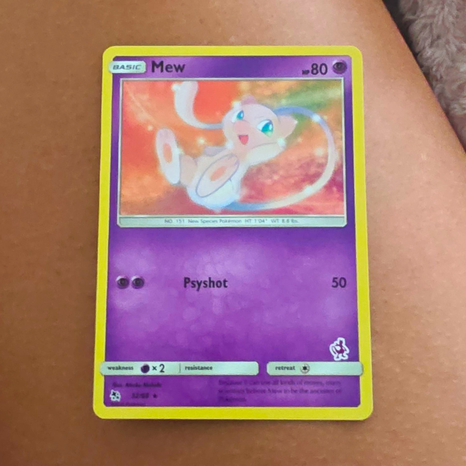 The Pokémon Company Mew 025/025 Celebrations Classic Collection Holo English