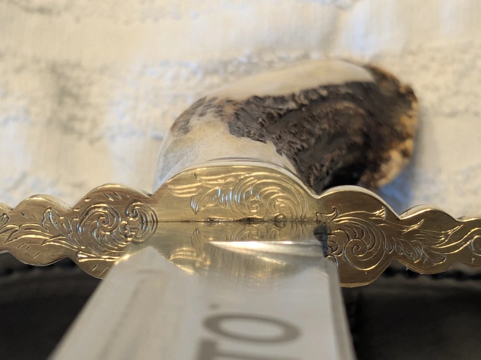 BUCK 119 CORONA DE CIERVO SAMBAR PERSONALIZADA Foto 4 de 4