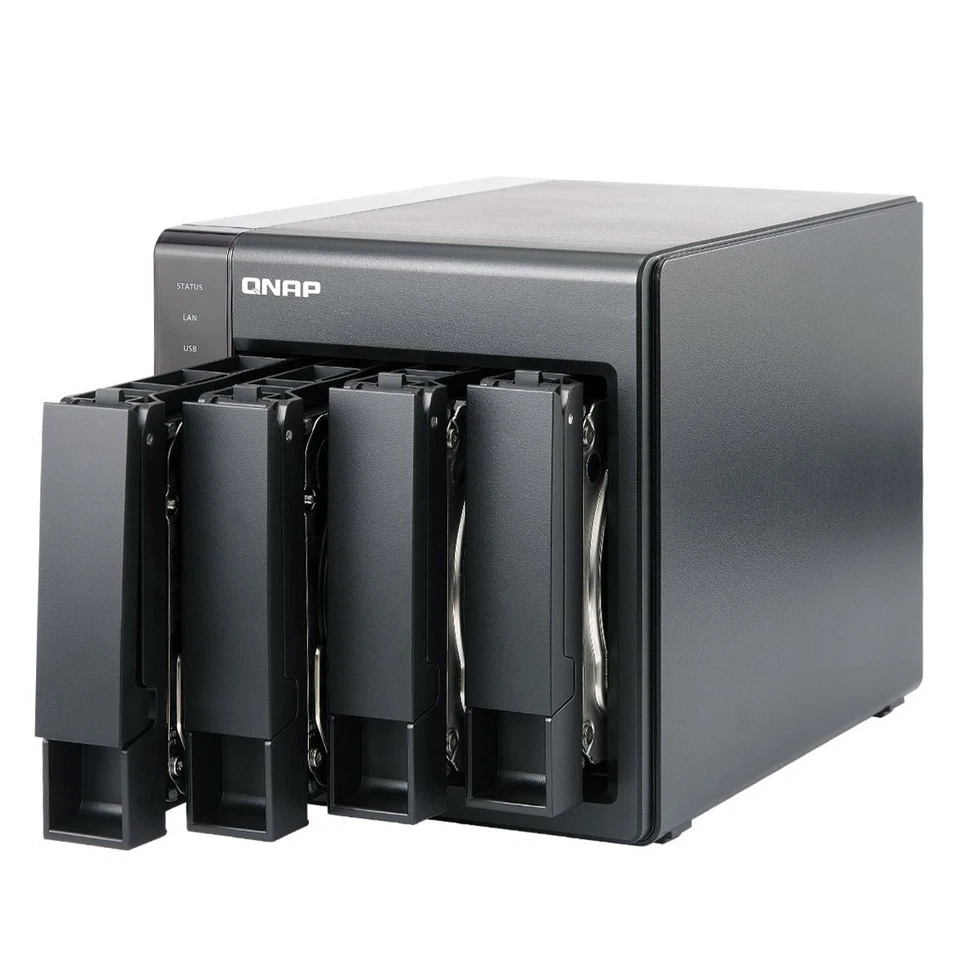 QNAP 4-Bay, 12TB (4X 3TB NAS Drive) Intel 2.0GHz Quad-Core CPU (TS-451+-2G-43R - Image 4 of 4