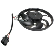 A/C Condenser Cooling Fan For 2004-2010 Volkswagen Touareg 2007-2015 Audi Q7 LH