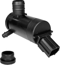 Washer Fluid Pump Car Windshield Replacement, Pressure Washer Pump W/Grommet Rep