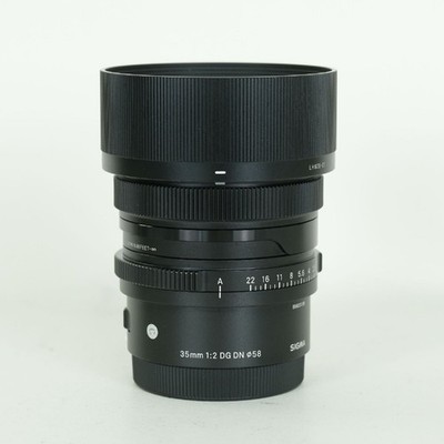 Excellent Condition SIGMA 35mm F2 DG DN Contemporary for Sony E SONY E Mount