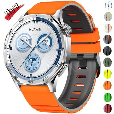 22mm Armband Für Huawei Watch GT 6 5 Pro 4 3 2 2e 46mm 3 4 Pro 48mm Silikon Band