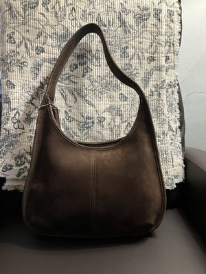 Coach Ergo Zip bag In Brown Nubuc 4398 | eBay