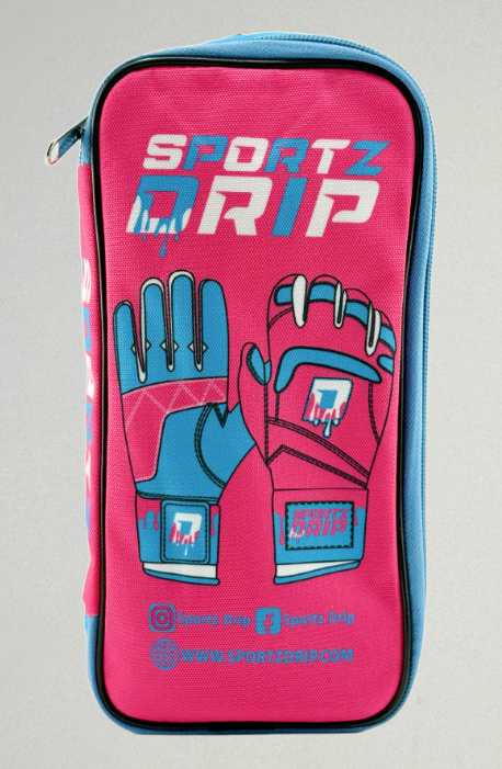 Gants De Frappe Baseball Sportz Drip Bubble Pop Jeunesse L/XL - Rose, Cuir, Paire