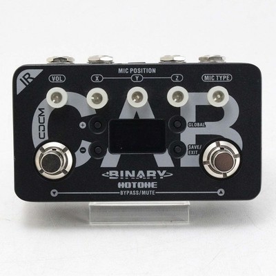 HOTONE Binary IR CAB Guitar Cabinet Simulator with 10 Mic Emulations Used