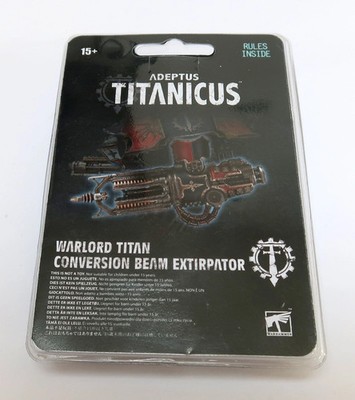 Forgeworld Adeptus Titanicus Imperialis Warlord Conversion Beam Extirpator OOP