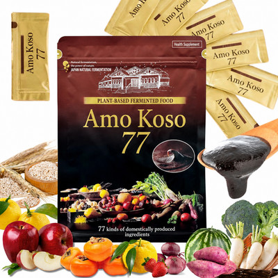 Amo Koso Fermented Enzyme Paste   Japanese 77 Ingredient Enzyme Blend with 20+ F