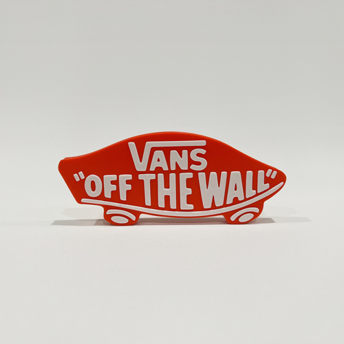 Insegna Espositore Logo Vans Off the Wall Stampata 3D Free Standing Da Collezione - Foto 2 di 3