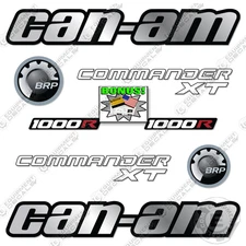 Fits Can-Am Commander XT R 1000 Decal Kit Utility Vehicle- 3M VINYL!