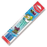 Maped Flachlineal Twist'n Flex Decor, 150 Mm, Unzerbrechlich 3 Bis 60 Stk
