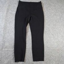 Spanx Pants Womens Medium The Perfect Pant Back Seam Shaping Black 20251R