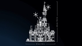 LEGO 43222 Disney Castle Cinderella Disney 100 New Sealed Retired GREAT DISPLAY 