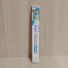 Vintage Oral-B Advantage Toothbrush 35 Soft Angle Handle Indicator NOS 90s
