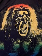 WWF WWE Ultimate Warrior Wrestling T-shirt 5XL  1996 Design All Over Front/Back