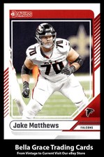 2024 Panini Donruss Jake Matthews #218 Atlanta Falcons NFL Football