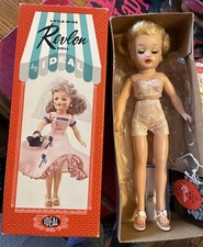 VGT Ideal Little Miss Revlon 10.5" Doll Original Box  Paper Blonde Pony 9000