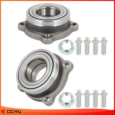 (2) Rear Hub Bearing Assembly For BMW X3 F25 13-17 X4 F26 2015-2018 ABS Encoder