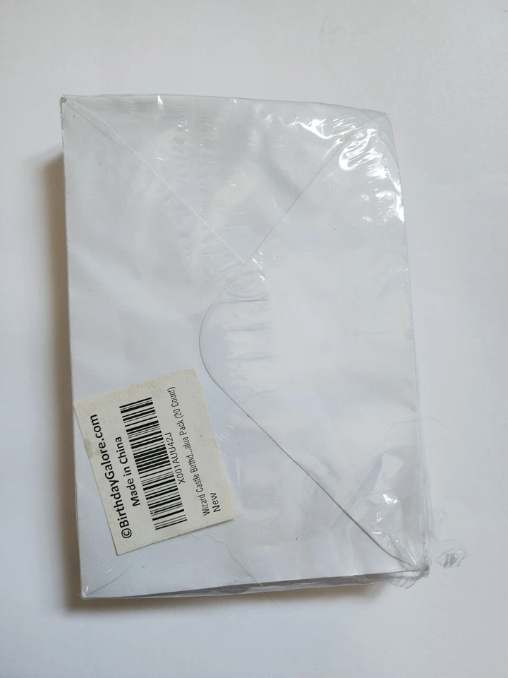 Invitaciones de cumpleaños de mago con sobres 20 unidades nuevas con etiquetas Foto 2 de 2