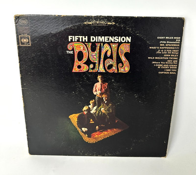 The Byrds Fifth Dimension Vinyl LP Columbia CS 9349 Stereo 360 Sound