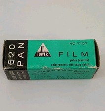 Vtg TOWER Pan 620 Film Exp 1960 B W Panchromatic Sealed 7107