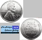 Vintage 1943 S World War 2⌛US San Francisco Mint Steel Lincoln Wheat Cent🪙