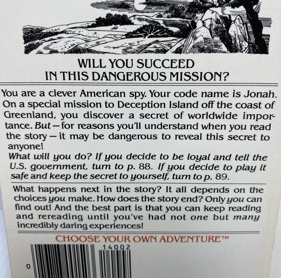 Choose Your Own Adventure #6 Your Code Name Is Jonah & #9 Who Killed Harlow.... - Image 3 of 4