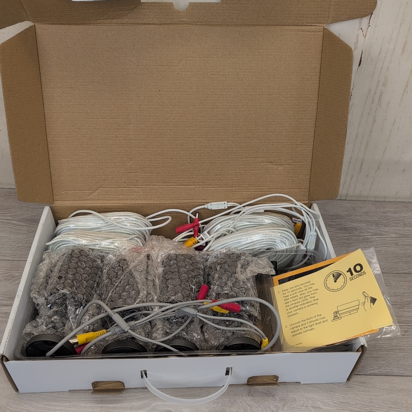 W/ Cables New