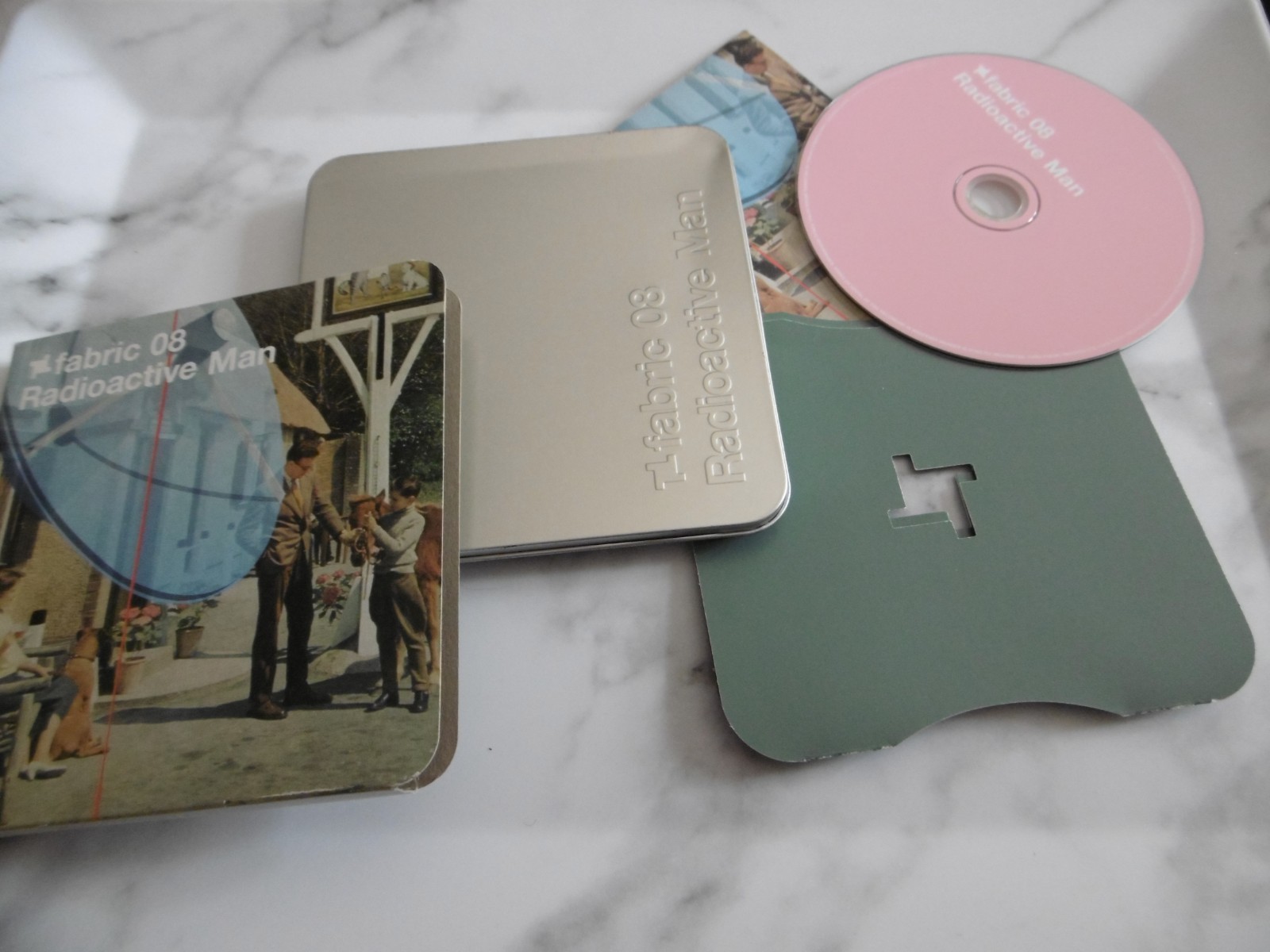 FABRIC 08 RADIOACTIVE MAN CD ALBUM 2002 SWEETIE DEPTH CHARGE JAMMIN KOMA + BONES