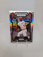 2024 Panini Prizm Silver Holo Pete Rose #267 Cincinnati Reds
