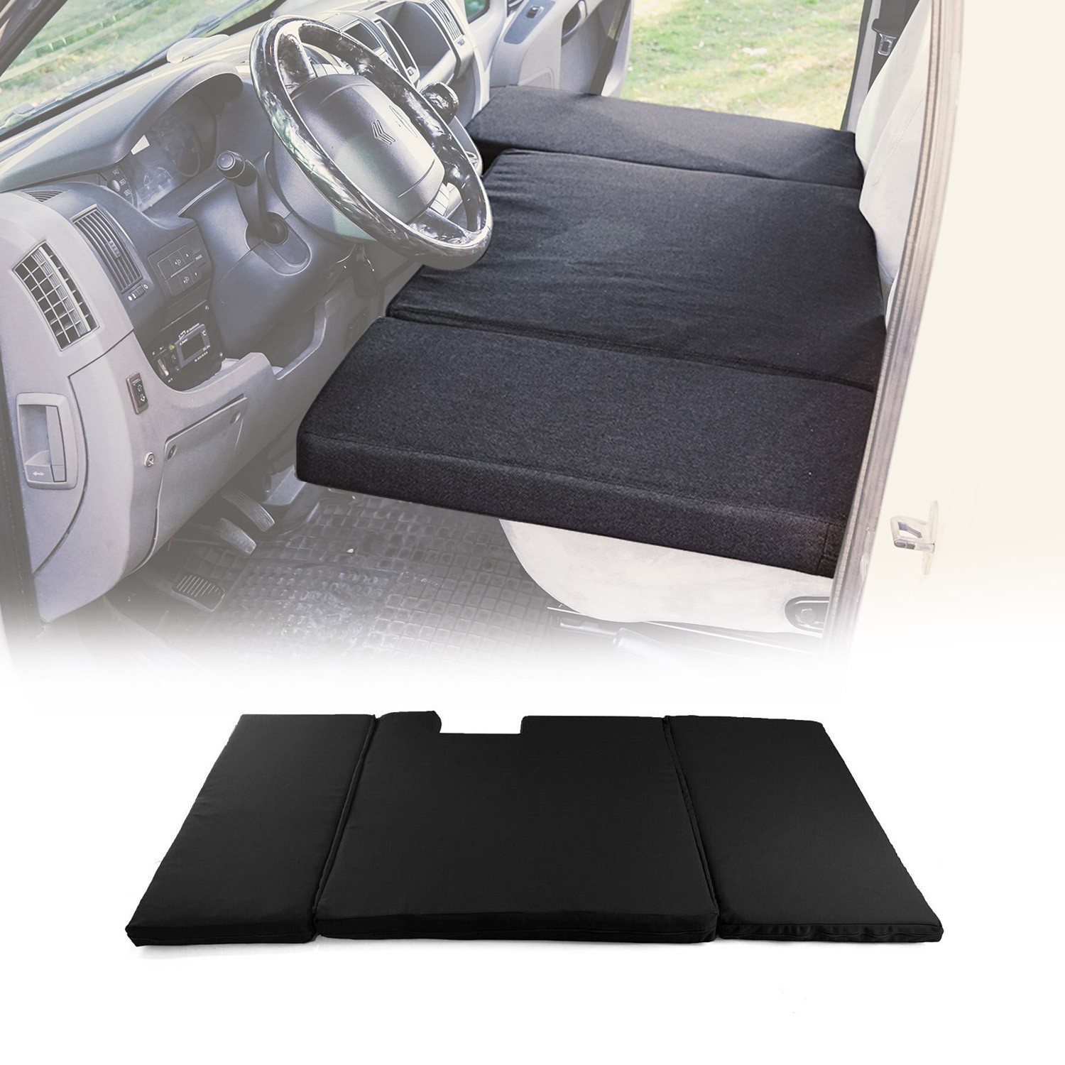 Matelas de camping pliable pour Mercedes Sprinter W906 résout le manque de couchage en van