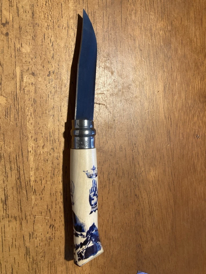 Navaja de bolsillo plegable Opinel edición aniversario Foto 4 de 4