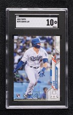 2020 Topps Gavin Lux (Batting) #292 SGC 10 GEM 0c54