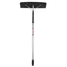 Westward 12U486 Roof Rake With 16 Ft.L Aluminum Handle
