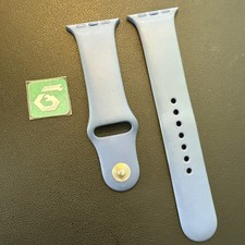 Apple Watch Sport Band 40mm 38/41 Genuine OEM Linen Blue M/L Used