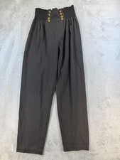 Judy Knapp California Pants Women  s Small High Waist Button Front Vintage USA