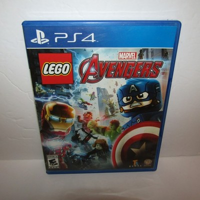 Lego MarveL Avengers PS4 Sony Playstation 4 Video Game with Manual