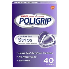 Denture Adhesive Strips, 200 Count - Pack of 5