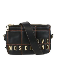Love Moschino Borsa A Tracolla Donna Nera In Pelle Piccola Crossbody